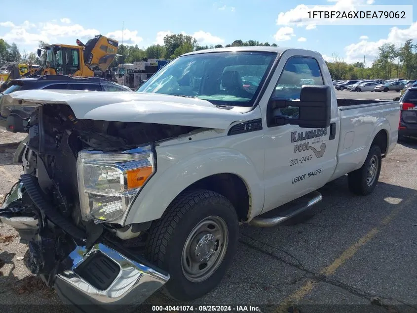 2013 Ford F-250 Xl VIN: 1FTBF2A6XDEA79062 Lot: 40441074