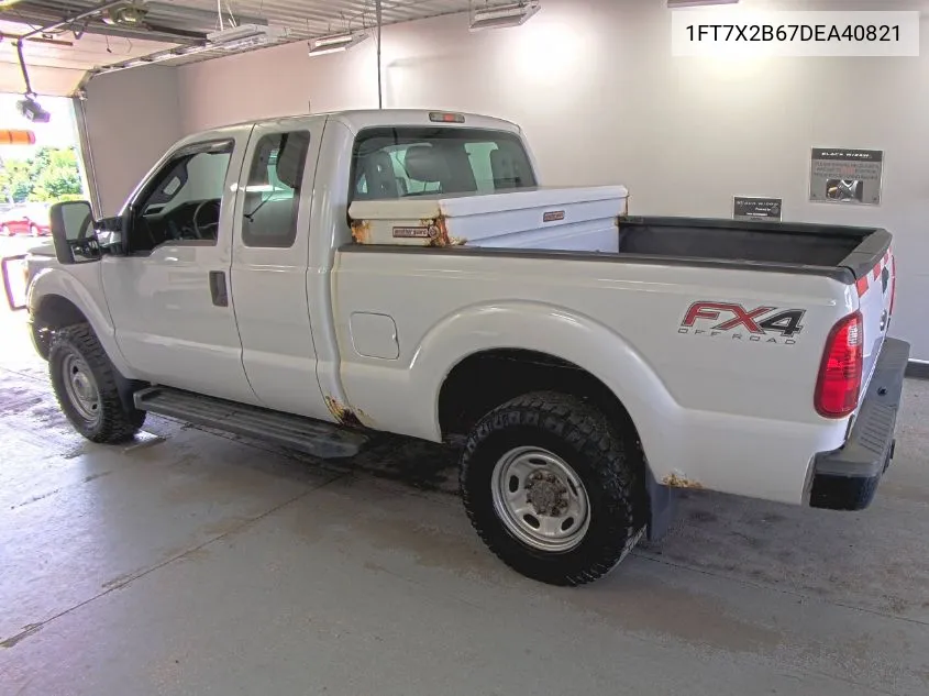 2013 Ford F250 Super Duty VIN: 1FT7X2B67DEA40821 Lot: 40518497