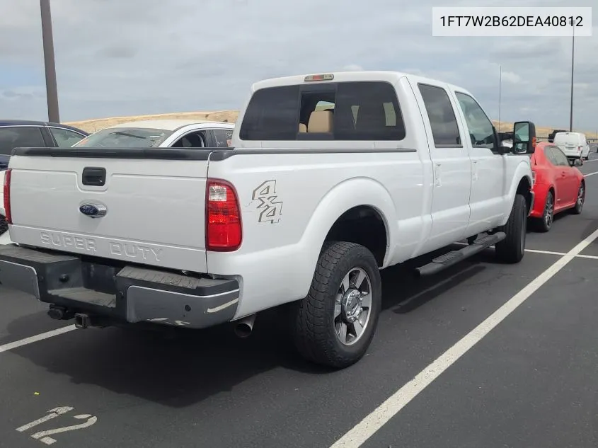 2013 Ford F-250 Lariat VIN: 1FT7W2B62DEA40812 Lot: 40527789