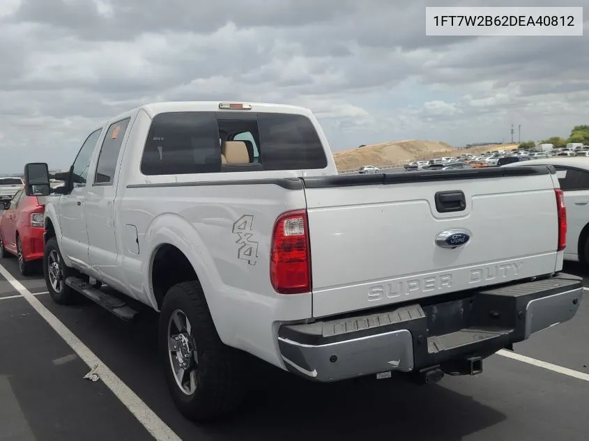 1FT7W2B62DEA40812 2013 Ford F-250 Lariat