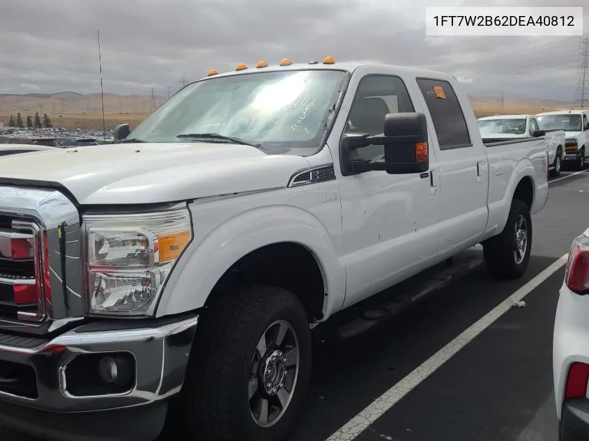 2013 Ford F-250 Lariat VIN: 1FT7W2B62DEA40812 Lot: 40527789