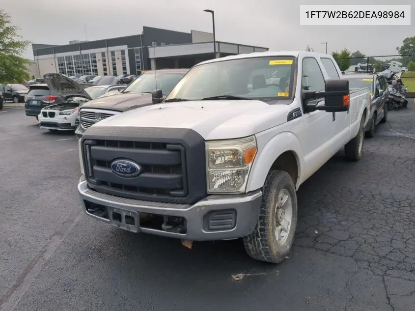 2013 Ford F-250 Xl VIN: 1FT7W2B62DEA98984 Lot: 40527945