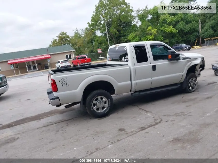 2014 Ford F-250 Xlt VIN: 1FT7X2B65EEA68554 Lot: 39847655