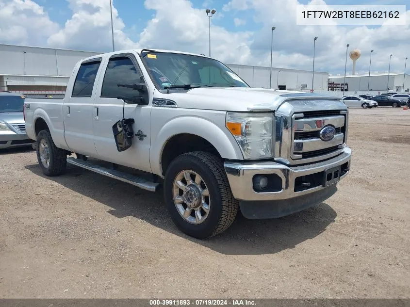 2014 Ford F-250 Lariat VIN: 1FT7W2BT8EEB62162 Lot: 39911893