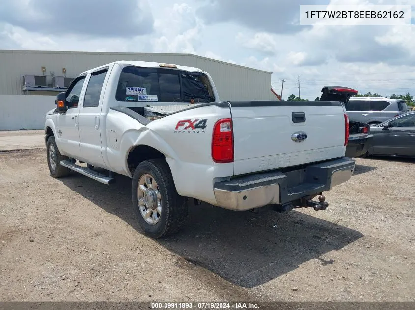 1FT7W2BT8EEB62162 2014 Ford F-250 Lariat