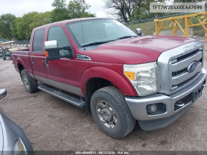 1FT7W2B6XEEA47699 2014 Ford F-250 Xlt