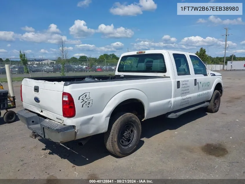 1FT7W2B67EEB38980 2014 Ford F-250 Super Duty