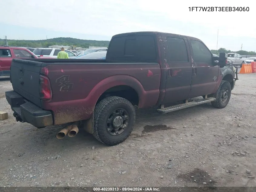 1FT7W2BT3EEB34060 2014 Ford F-250 Super Duty