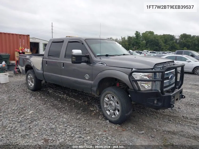 2014 Ford F-250 Super Duty VIN: 1FT7W2BT9EEB39537 Lot: 40277328