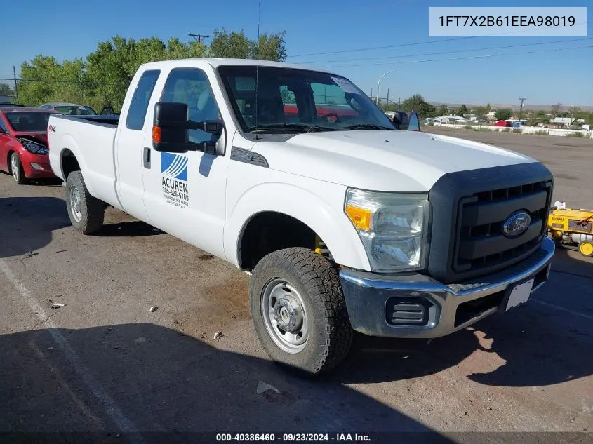 2014 Ford F-250 Xl VIN: 1FT7X2B61EEA98019 Lot: 40386460