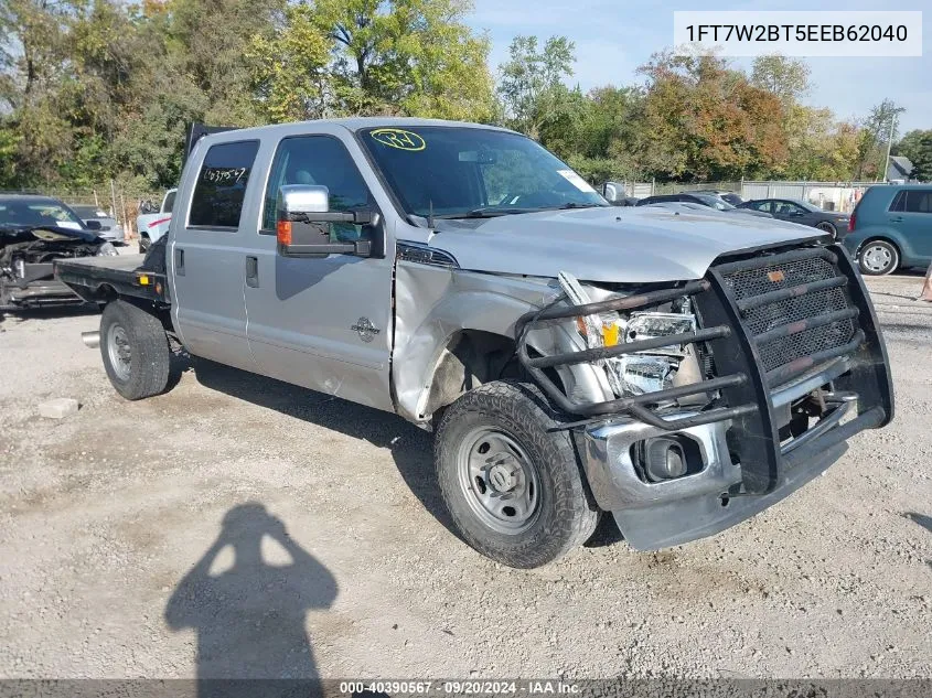 2014 Ford F-250 Xlt VIN: 1FT7W2BT5EEB62040 Lot: 40390567