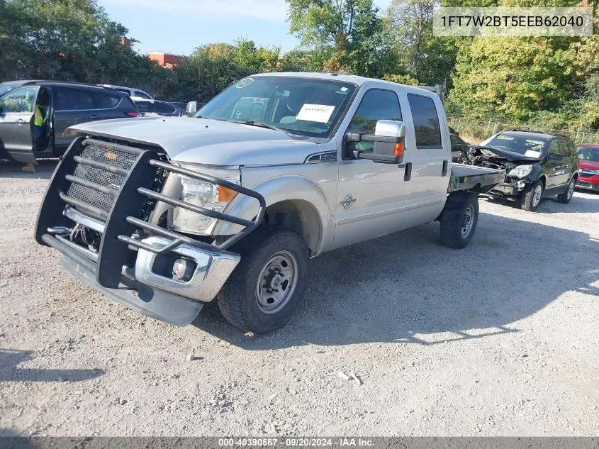 2014 Ford F-250 Xlt VIN: 1FT7W2BT5EEB62040 Lot: 40390567