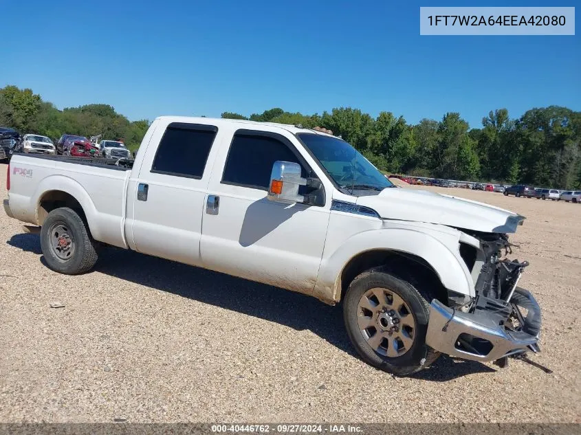 1FT7W2A64EEA42080 2014 Ford F-250 Xlt