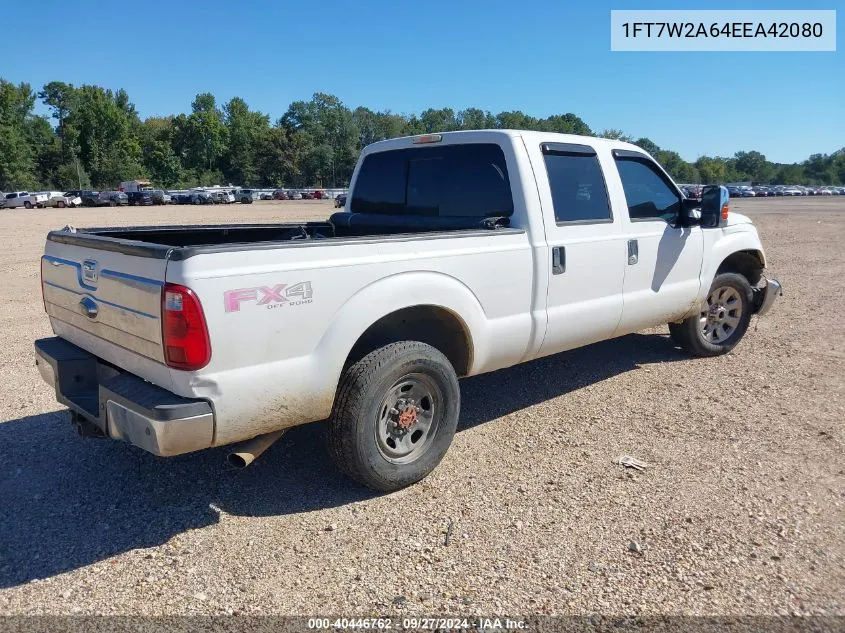 1FT7W2A64EEA42080 2014 Ford F-250 Xlt