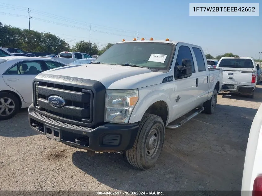 2014 Ford F-250 Xl VIN: 1FT7W2BT5EEB42662 Lot: 40482597