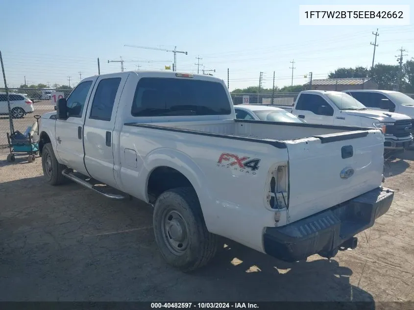 1FT7W2BT5EEB42662 2014 Ford F-250 Xl