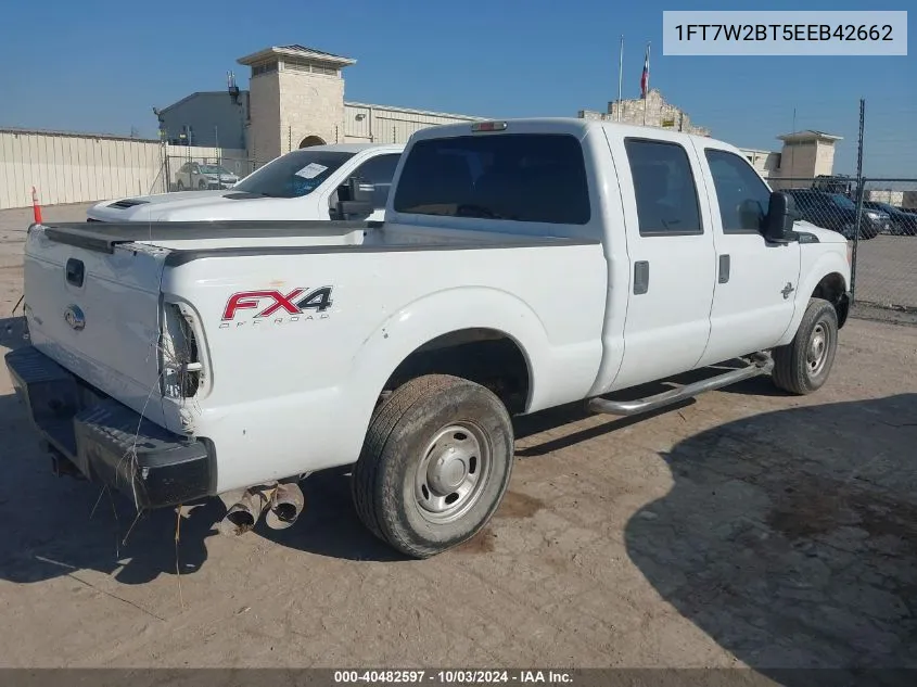 2014 Ford F-250 Xl VIN: 1FT7W2BT5EEB42662 Lot: 40482597