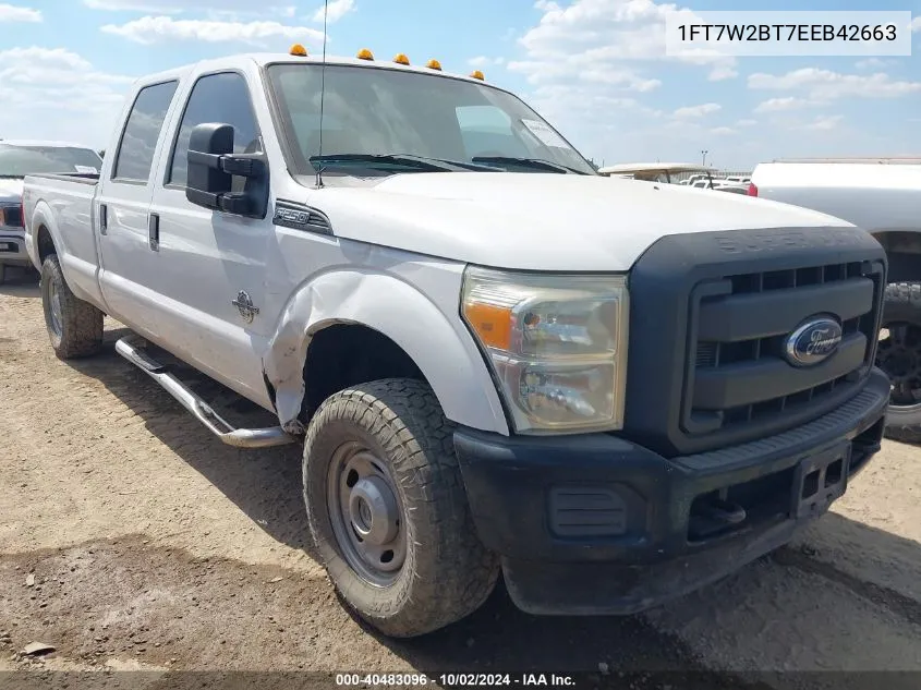 1FT7W2BT7EEB42663 2014 Ford F-250 Xl