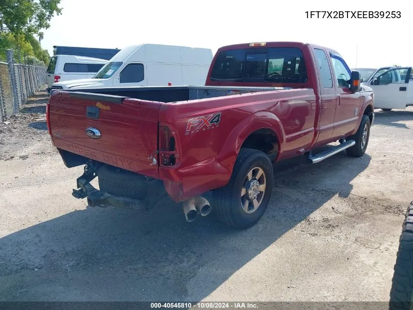 2014 Ford F-250 Lariat VIN: 1FT7X2BTXEEB39253 Lot: 40545810