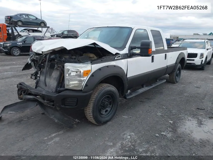 2015 Ford F-250 Xl VIN: 1FT7W2B62FEA05268 Lot: 12135899