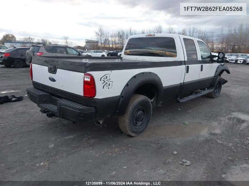 2015 Ford F-250 Xl VIN: 1FT7W2B62FEA05268 Lot: 12135899