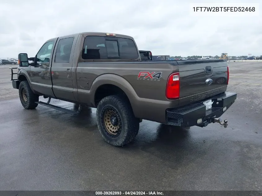 1FT7W2BT5FED52468 2015 Ford F-250 Lariat