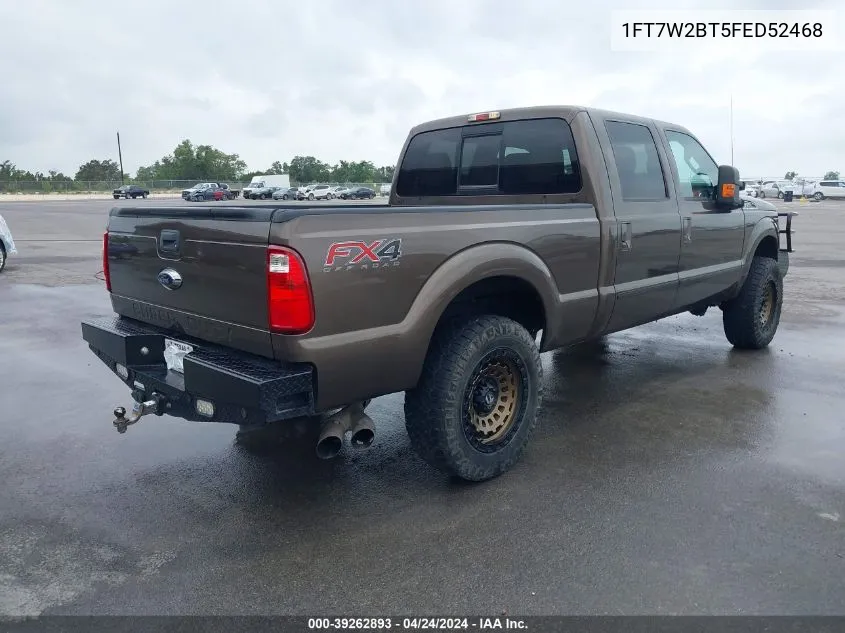 1FT7W2BT5FED52468 2015 Ford F-250 Lariat