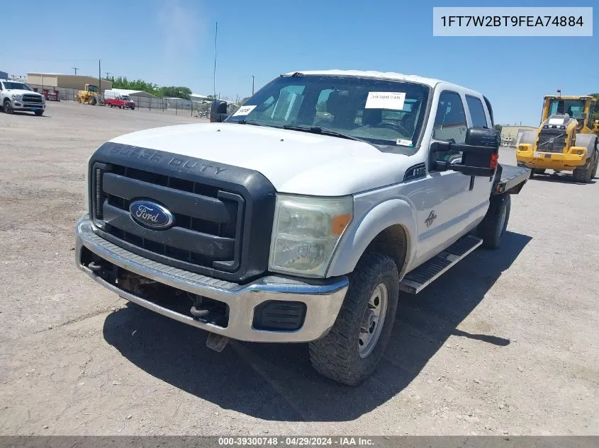 2015 Ford F-250 Xl VIN: 1FT7W2BT9FEA74884 Lot: 39300748