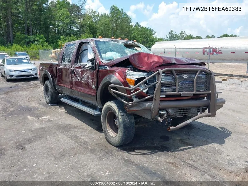 1FT7W2BT6FEA69383 2015 Ford F-250 Lariat