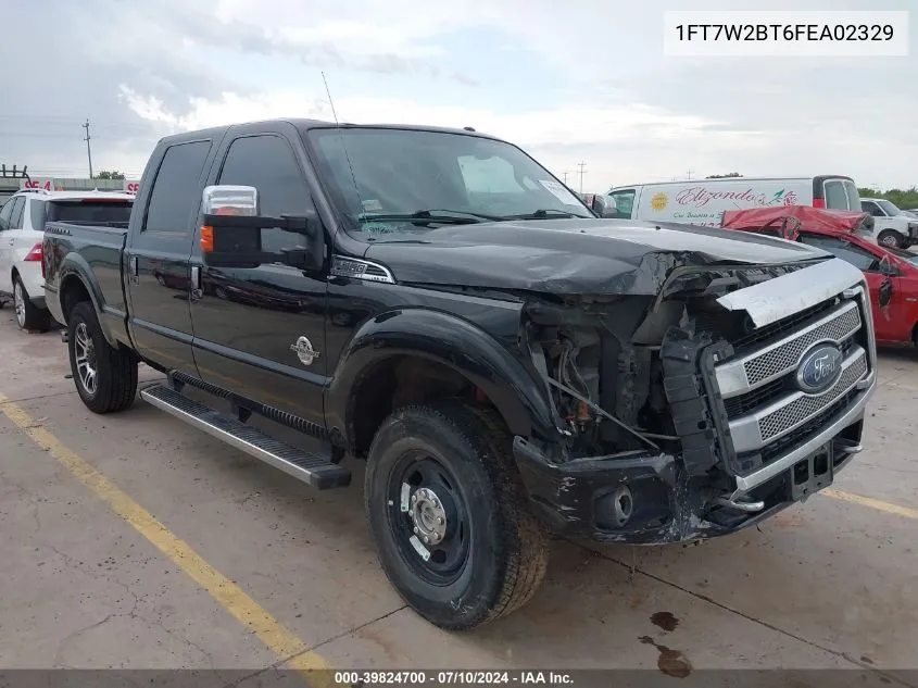 1FT7W2BT6FEA02329 2015 Ford F-250 Lariat