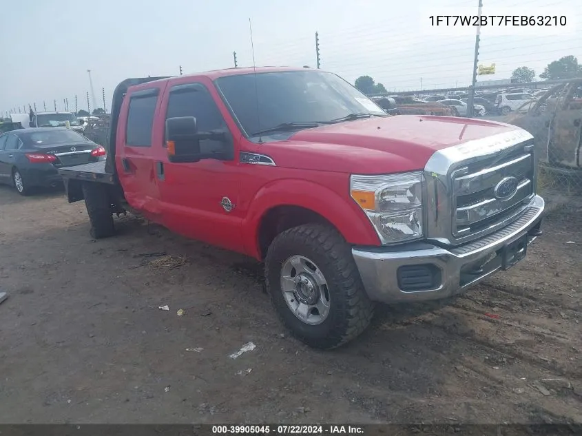 1FT7W2BT7FEB63210 2015 Ford F-250 Xlt