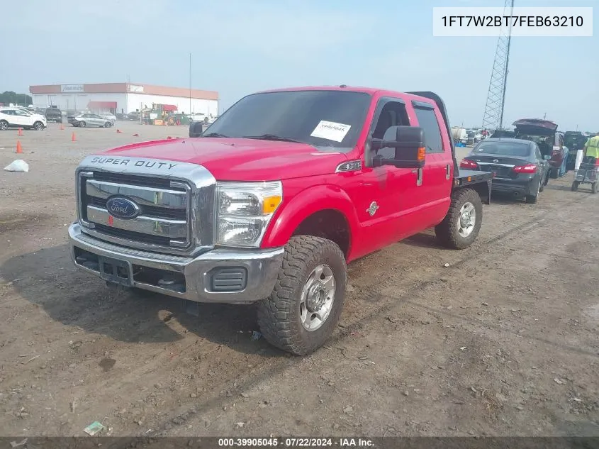 2015 Ford F-250 Xlt VIN: 1FT7W2BT7FEB63210 Lot: 39905045