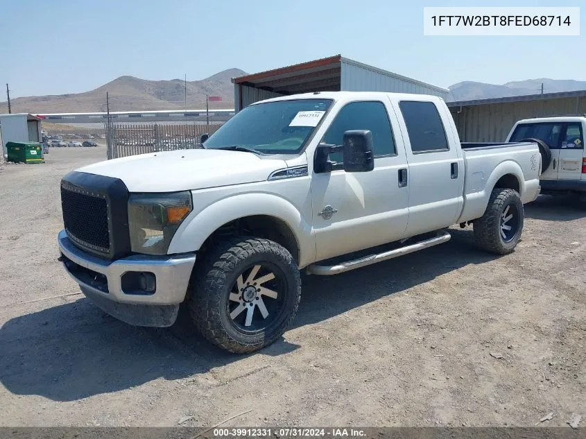 1FT7W2BT8FED68714 2015 Ford F-250 Xlt