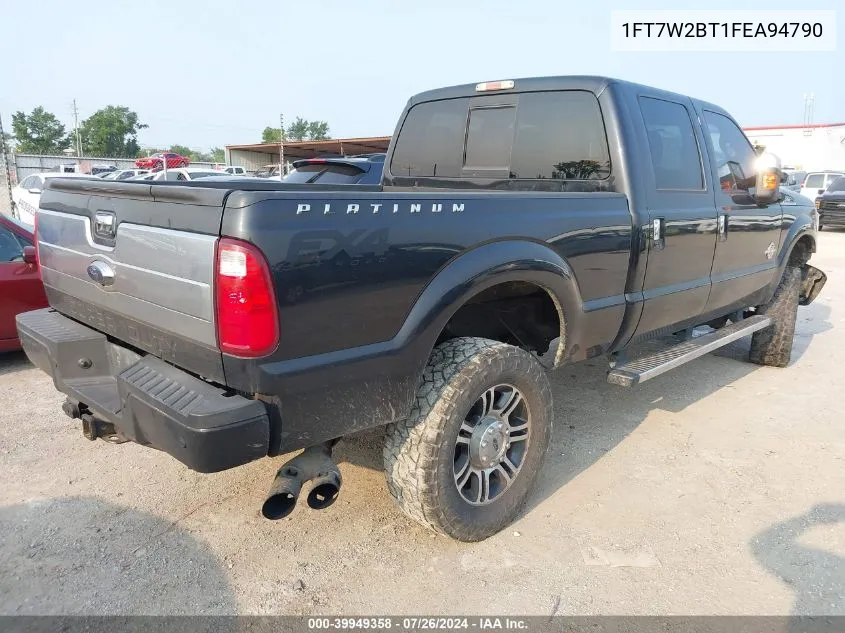 1FT7W2BT1FEA94790 2015 Ford F-250 Lariat