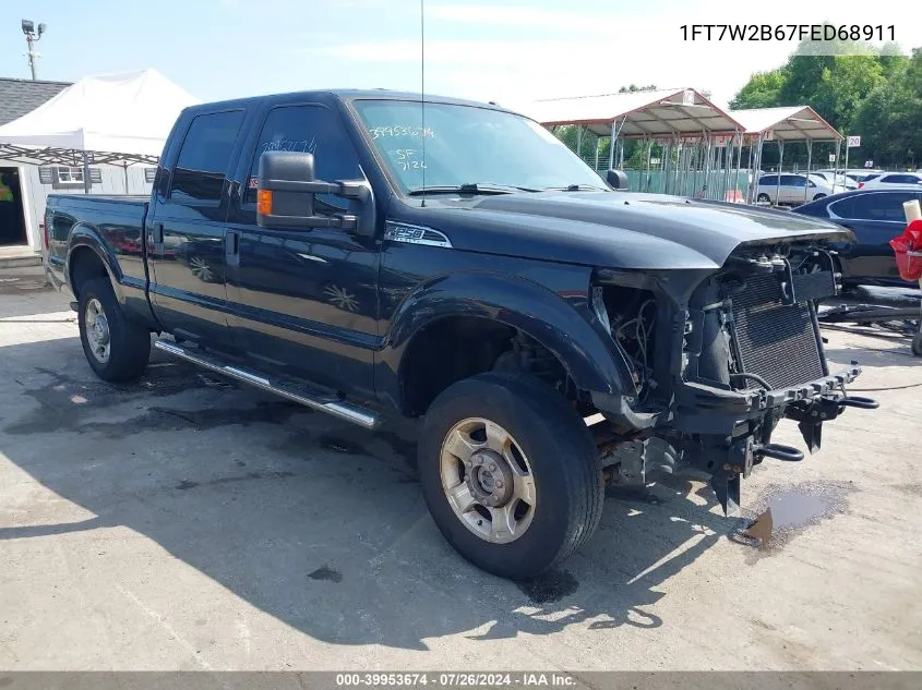 2015 Ford F-250 Xlt VIN: 1FT7W2B67FED68911 Lot: 39953674