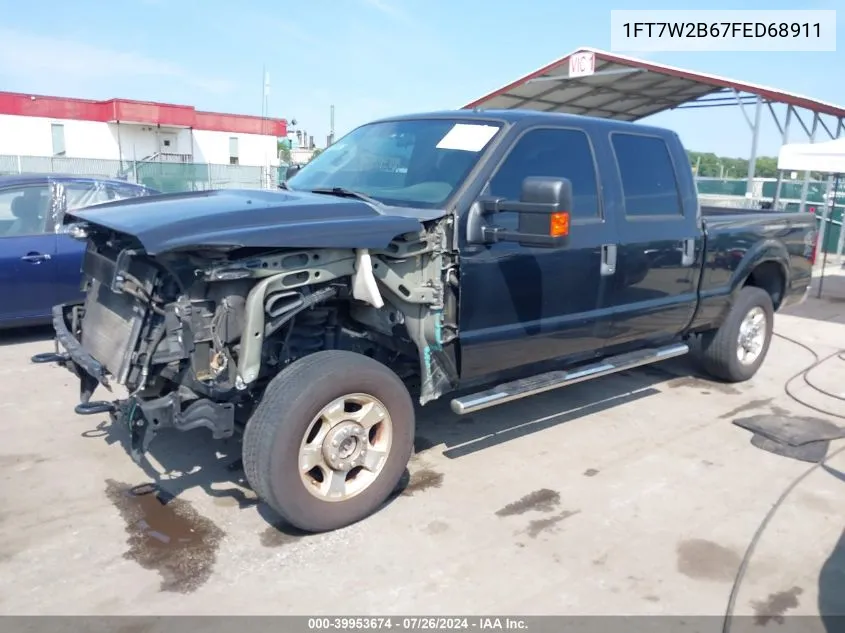 1FT7W2B67FED68911 2015 Ford F-250 Xlt