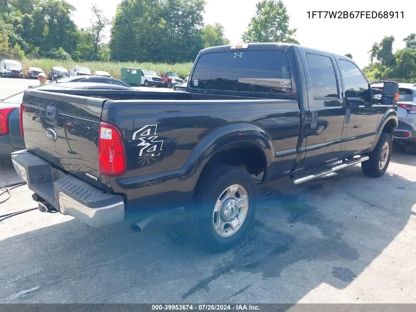 1FT7W2B67FED68911 2015 Ford F-250 Xlt