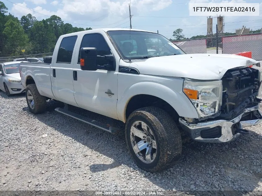 1FT7W2BT1FEA02416 2015 Ford F-250 Xl