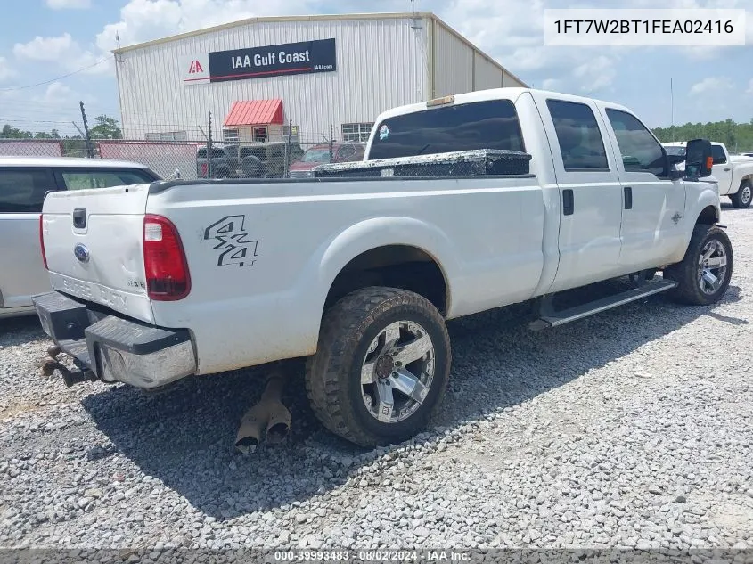 1FT7W2BT1FEA02416 2015 Ford F-250 Xl