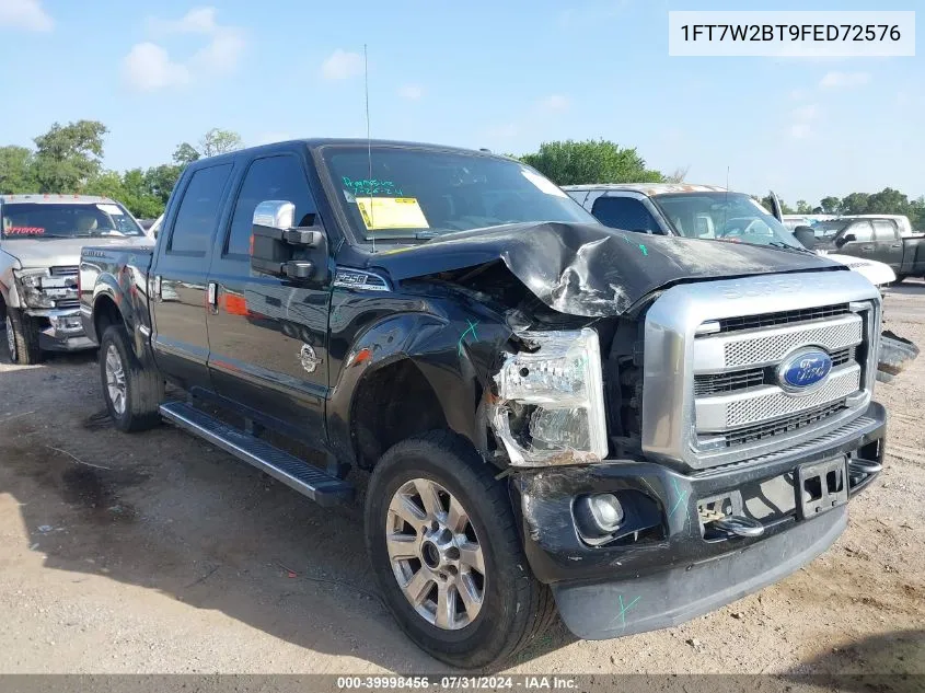 1FT7W2BT9FED72576 2015 Ford F-250 Lariat