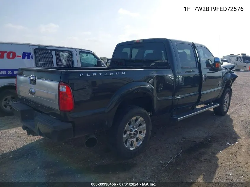 1FT7W2BT9FED72576 2015 Ford F-250 Lariat