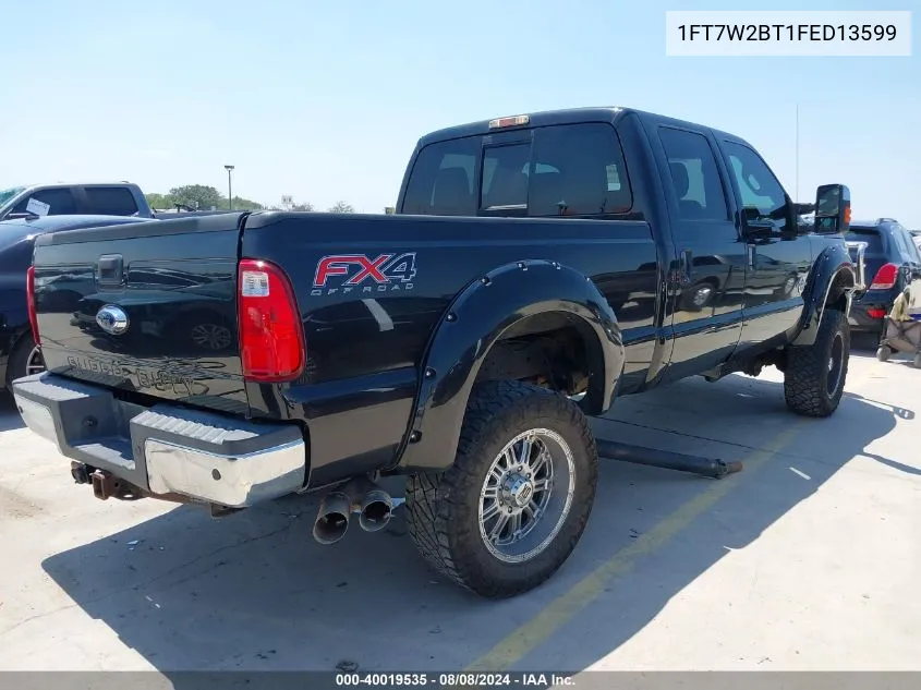 1FT7W2BT1FED13599 2015 Ford F-250 Lariat