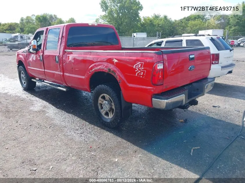 1FT7W2BT4FEA93715 2015 Ford F-250 Xl