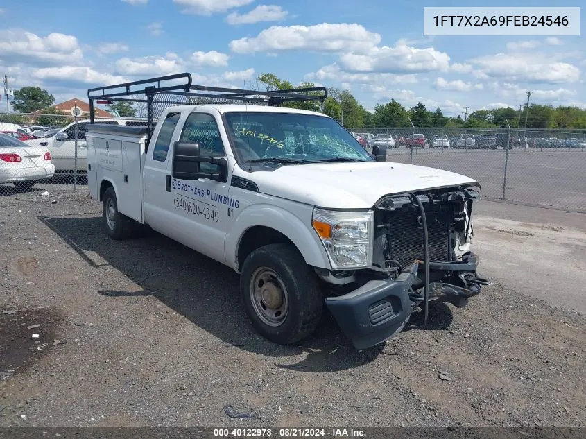 1FT7X2A69FEB24546 2015 Ford F-250 Xl