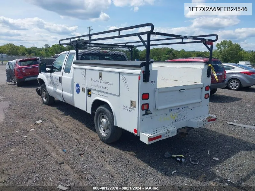 1FT7X2A69FEB24546 2015 Ford F-250 Xl