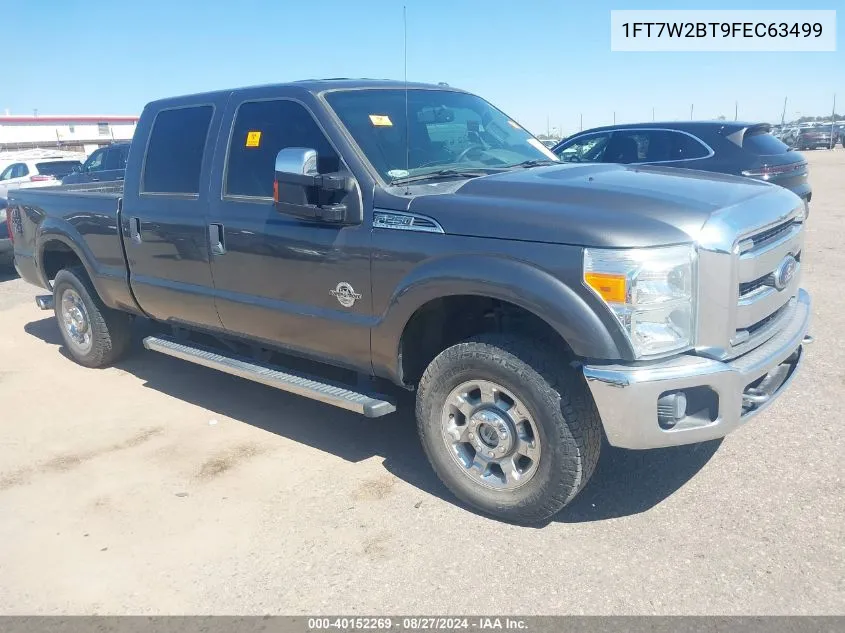 2015 Ford F-250 Xlt VIN: 1FT7W2BT9FEC63499 Lot: 40152269