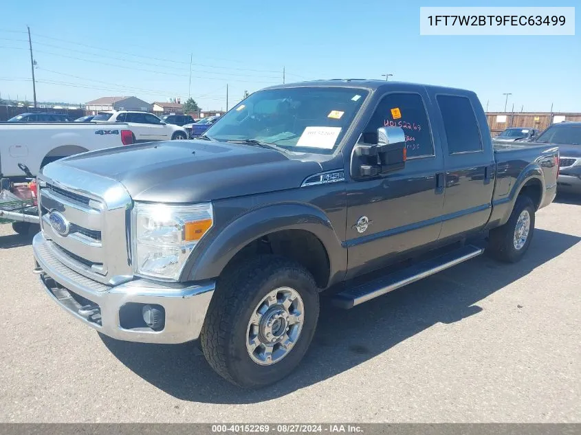 1FT7W2BT9FEC63499 2015 Ford F-250 Xlt