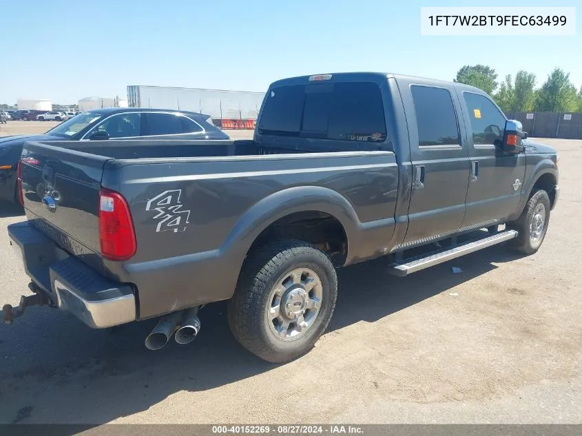 2015 Ford F-250 Xlt VIN: 1FT7W2BT9FEC63499 Lot: 40152269