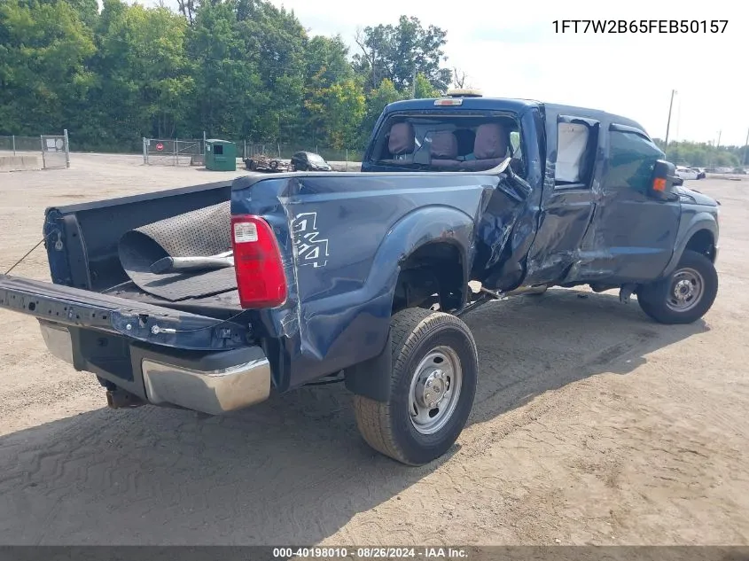 2015 Ford F-250 Xl VIN: 1FT7W2B65FEB50157 Lot: 40198010