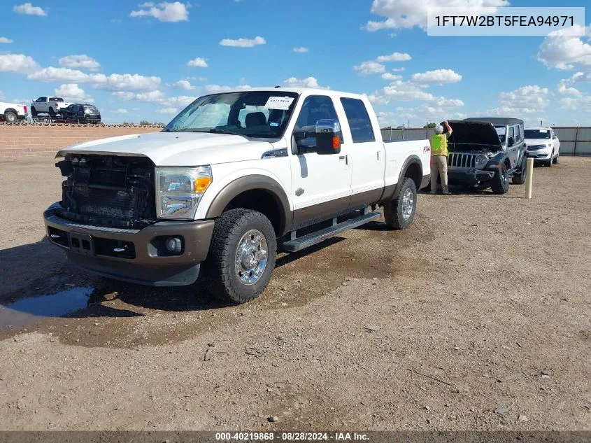 1FT7W2BT5FEA94971 2015 Ford F-250 Lariat